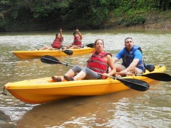 Safari by Kayak in Peñas Blancas river, Arenal Volcano, Costa Rica